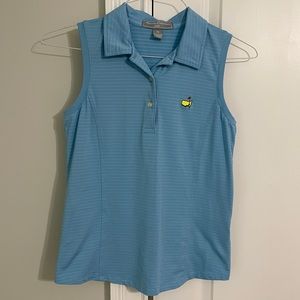 Masters Collections, Women’s polo tank top, EUC, size XS